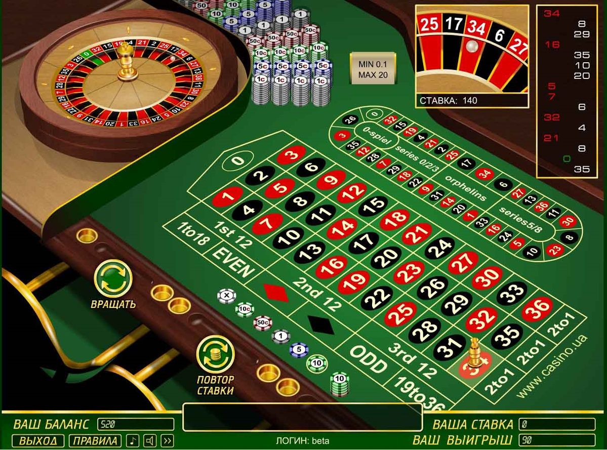 1st Jackpot کیسینو میں رولیٹی گیمز کے بارے میں معلومات